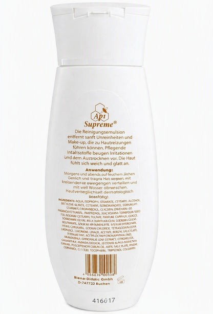 ApiSupreme Cleansing Milk with Royal Jelly, 200 ml